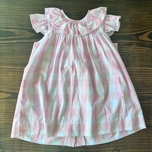 EUC TBBC Pink Gingham Dress 2T